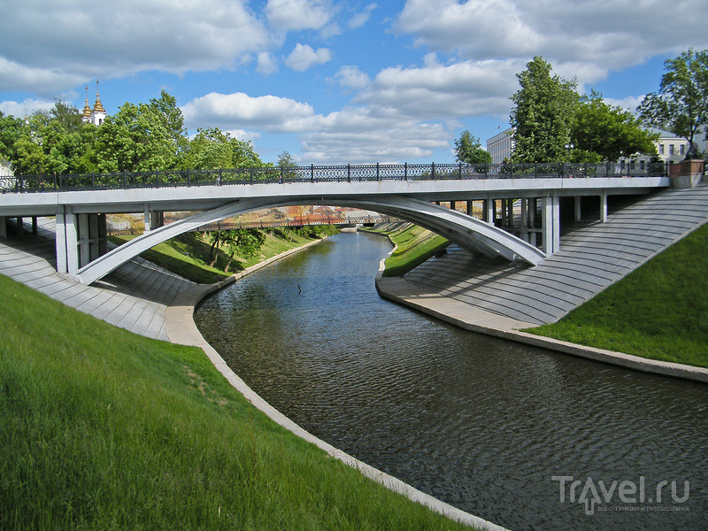 Пушкинский мост через Витьбу в Витебске, Белоруссия / Фото из Белоруссии