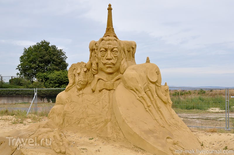 Фестиваль песчаных скульптур в Бургасе / Фото из Болгарии