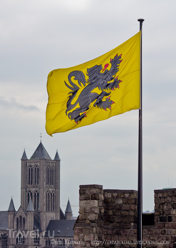 Замок графов Фландрии. Гент / Бельгия