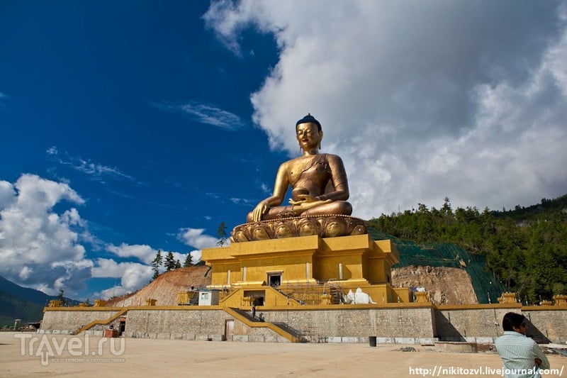 Бутан. Столица Тхимпху / Бутан
