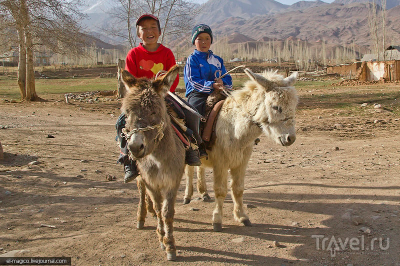 В аиле Кызыл-Ой, Киргизия / Фото из Киргизии