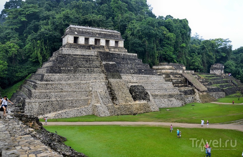 Храм Надписей в Паленке, Мексика / Фото из Мексики