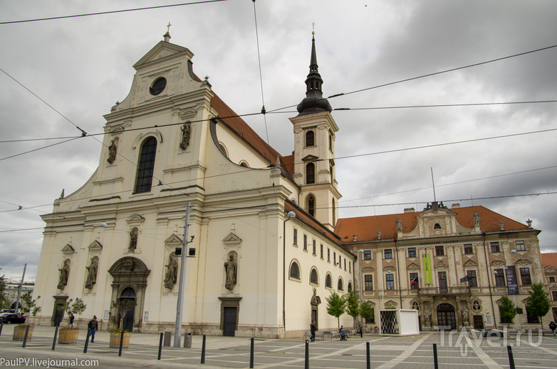 Церковь Святого Томаша в Брно, Чехия / Фото из Чехии