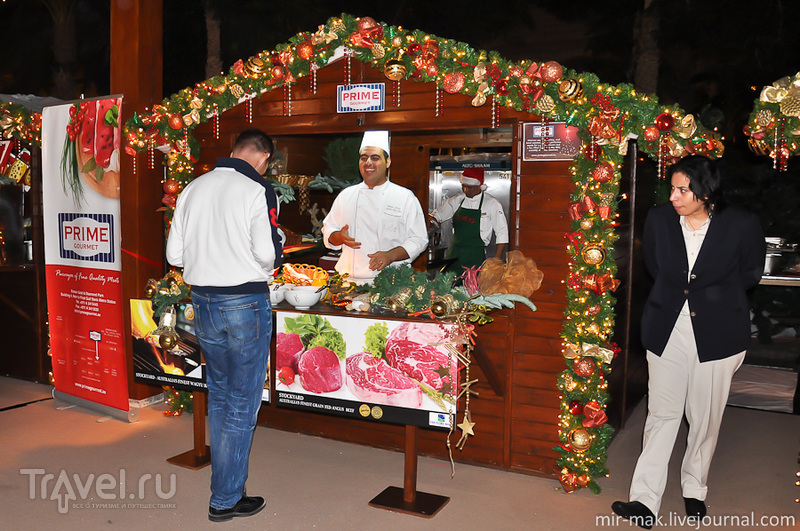 Рождественская ярмарка в жарких Эмиратах / Фото из ОАЭ