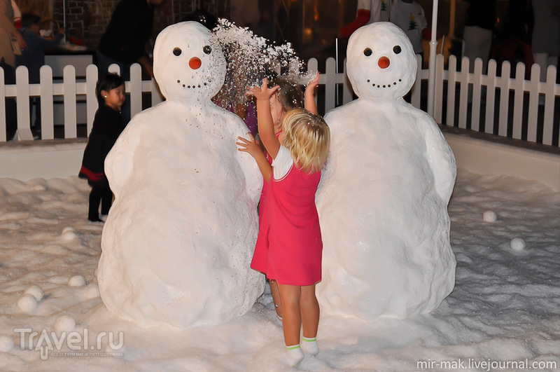 Рождественская ярмарка в жарких Эмиратах / Фото из ОАЭ