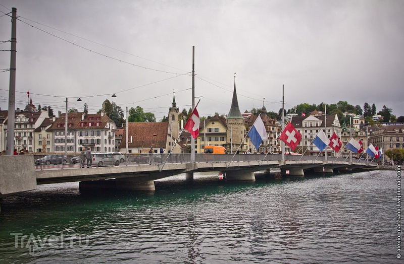 Люцерн: мир кораблей, людей и белых лебедей / Фото из Швейцарии