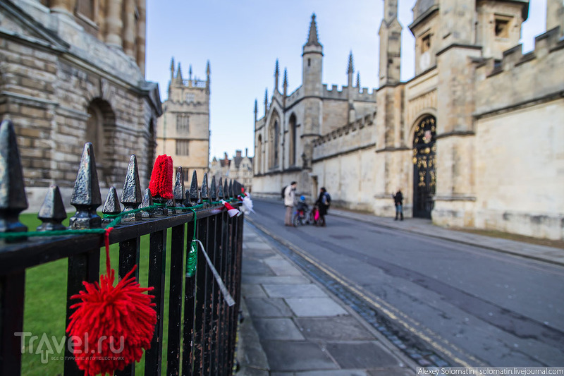 Oxford. Оксфордский университет. Рождественский день знаний / Фото из Великобритании