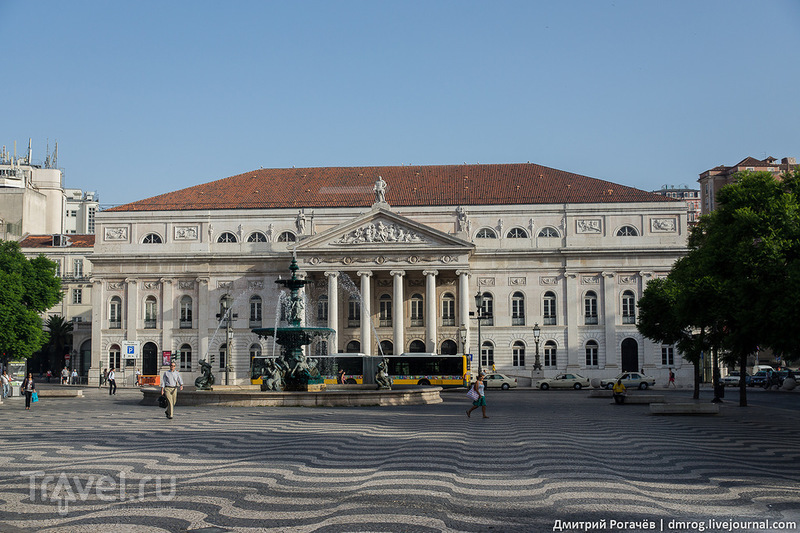 Национальный театр Марии II в Лиссабоне, Португалия / Фото из Португалии