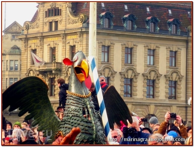 Праздник Фогель Гриф в Базеле / Швейцария