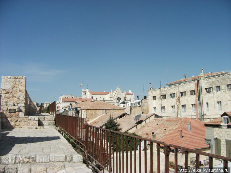 Прогулка по стенам Старого города Иерусалима / Израиль
