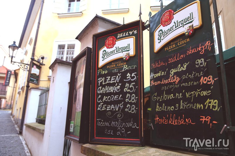 Цена за пол-литра пива в чешских кронах / Чехия