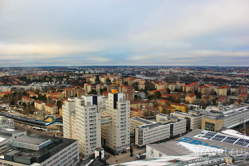 Стокгольм, вид сверху / Швеция