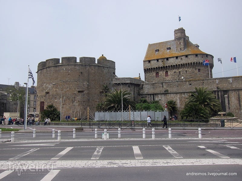 Замок Сен-Мало (Château de Saint-Malo) / Франция