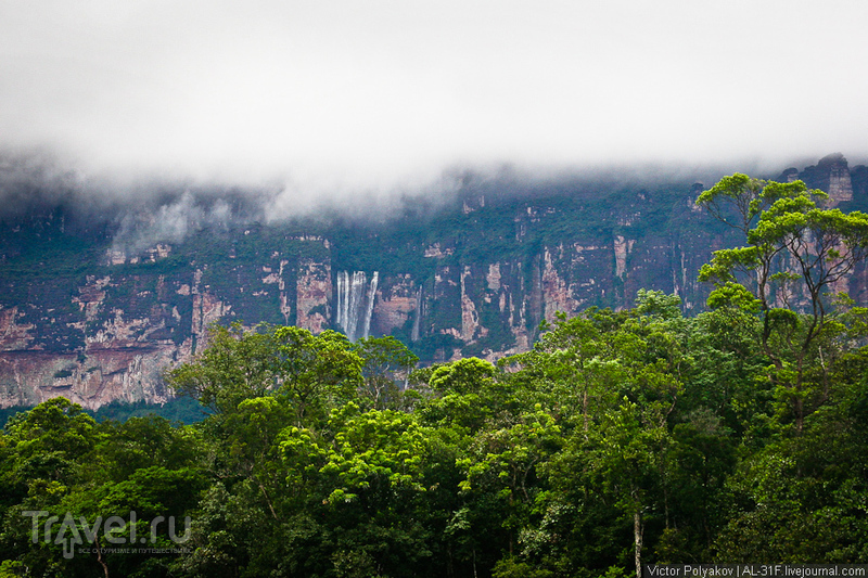 Анхель - самый высокий в мире водопад / Фото из Венесуэлы