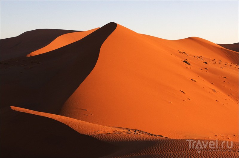 Плато Соссусфлей в пустыне Намиб, Намибия / Фото из Намибии