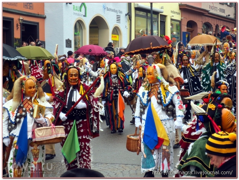 Масленичный карнавал в Ротвайле / Германия