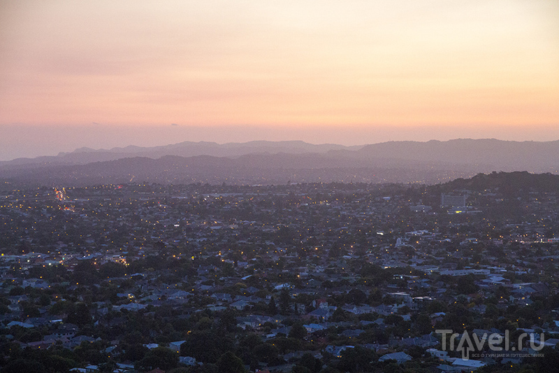 Закат на вулкане Эден. Окленд, Новая Зеландия / Фото из Новой Зеландии