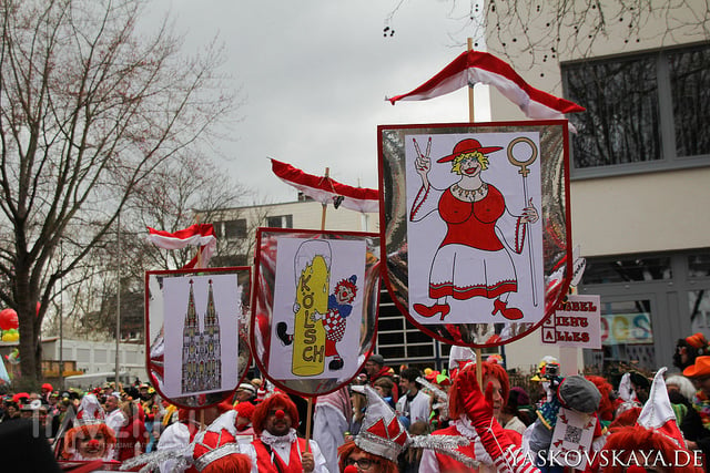 Кельнский карнавал-2014: Rosenmontagszug / Германия