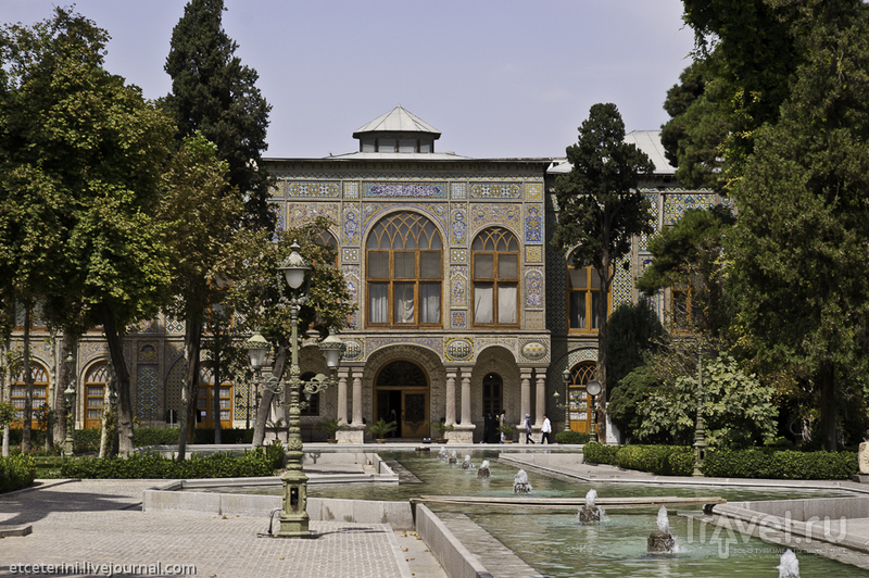 Дворец Голестан, главный павильон. Тегеран, Иран / Фото из Ирана