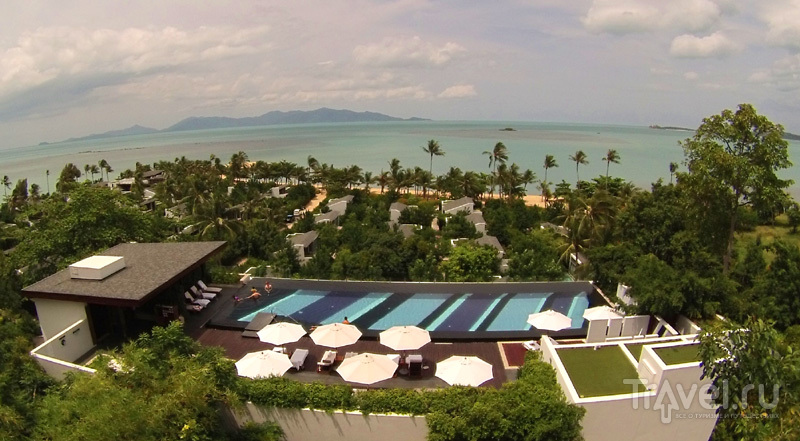 Вид с террасы отеля W Retreat Ko Samui на острове Самуй в Таиланде / Фото из Таиланда