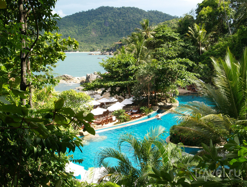Бассейн в отеле Santhiya Resort and Spa Koh Phangan на острове Пханган / Фото из Таиланда