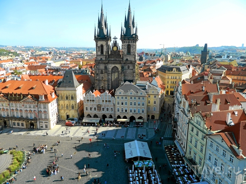 Прага сверху. Чехия / Фото из Чехии