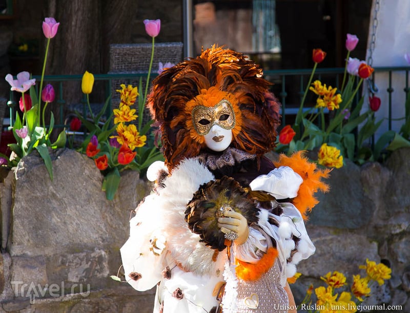 Венецианский карнавал во Франции. Женевское озеро, Ивуар / Фото из Франции