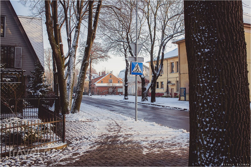 Паланга зимой / Литва