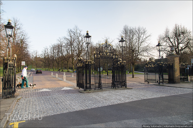 Greenwich Park в Лондоне / Великобритания