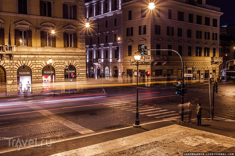 Вечерние прогулки по Риму / Фото из Италии