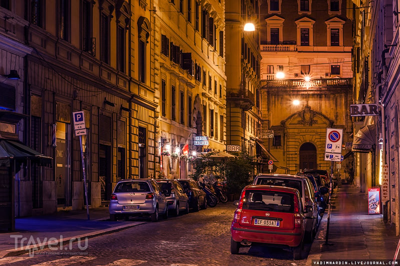 Вечерние прогулки по Риму / Фото из Италии