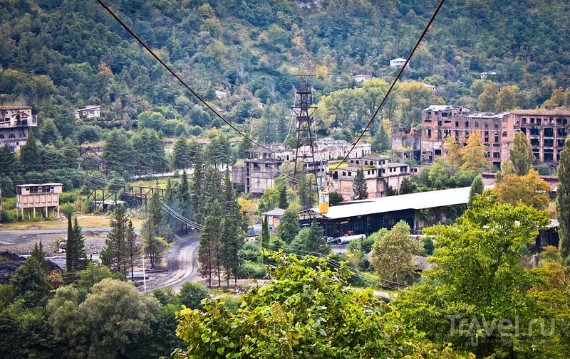 Ткуарчал, Абхазия. Шахтёрский город и заброшенная ГРЭС / Абхазия