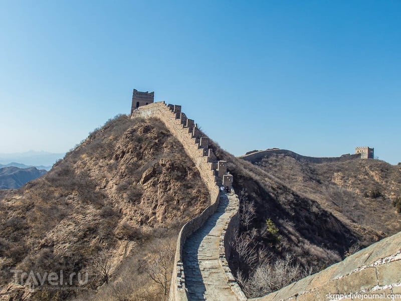 Нетуристические участки Великой Китайской Стены / Фото из Китая