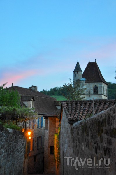 Средневековый город Фижак во Франции / Франция