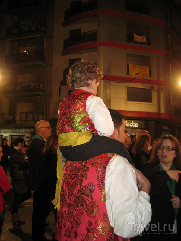 Праздник Las  Falles в Дении / Испания
