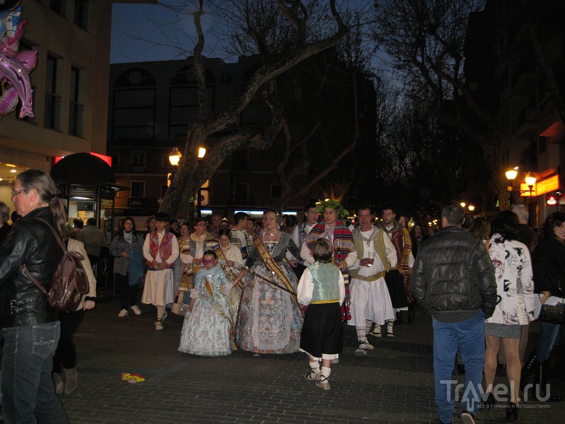 Праздник Las  Falles в Дении / Испания