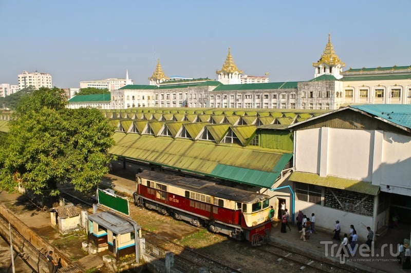 Впечатления от бирманских поздов / Мьянма