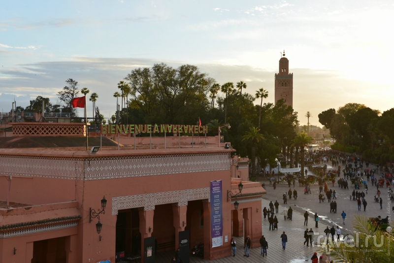Чарующая атмосфера сказочной площади Джемма-эль-Фна / Фото из Марокко