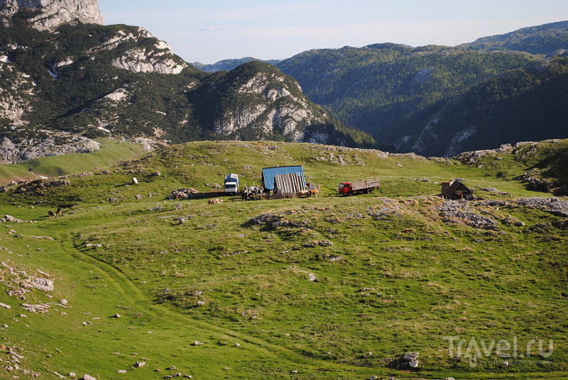 Север Черногории: горный перевал от Плужине к Жабляку по НП "Дурмитор" / Фото из Черногории