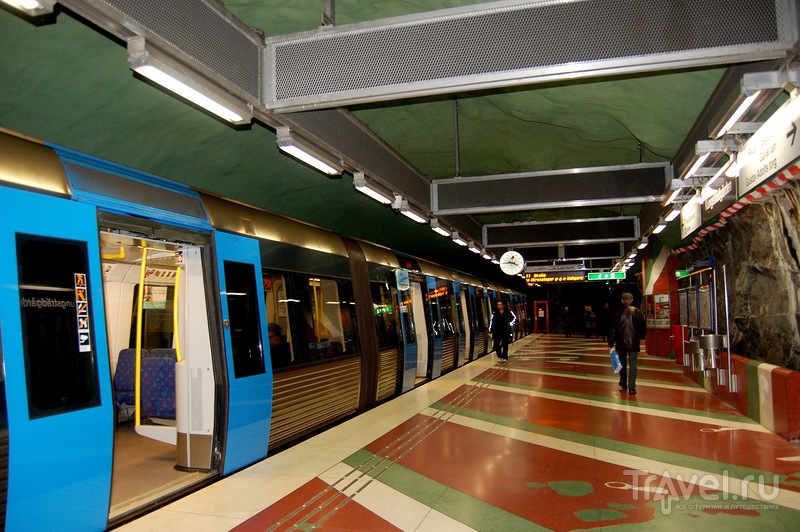 Стокгольмское метро / Швеция