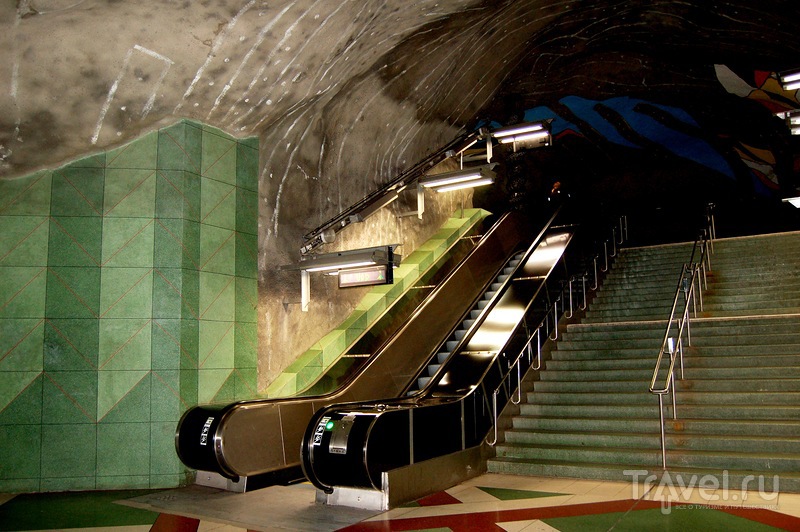 Стокгольмское метро / Швеция
