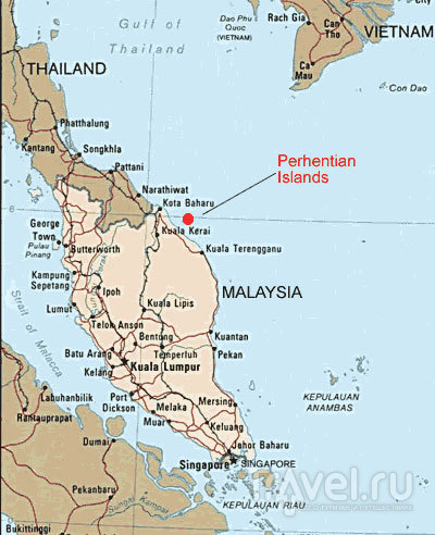 Малайзия: Перхентианские острова и остров Реданг / Малайзия
