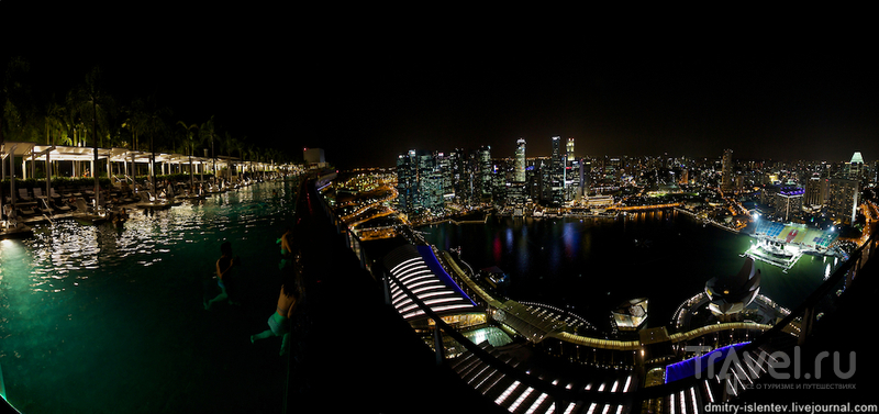 Ночной Сингапур / Сингапур