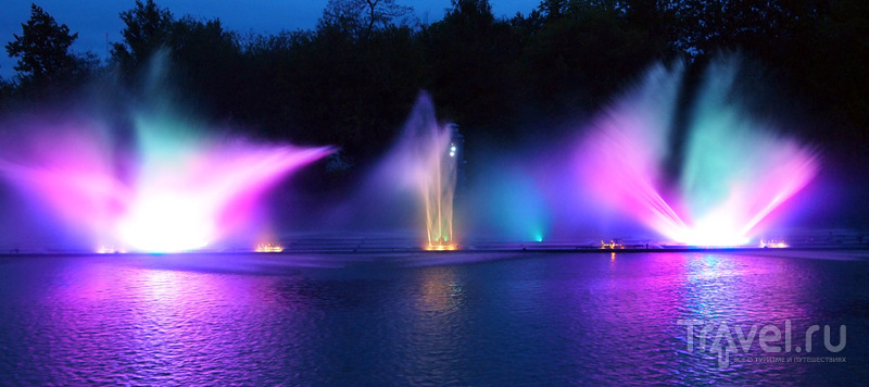 Уникальный светомузыкальный фонтан в Виннице / Украина