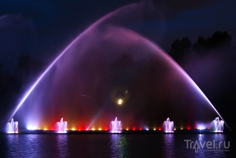 Уникальный светомузыкальный фонтан в Виннице / Украина