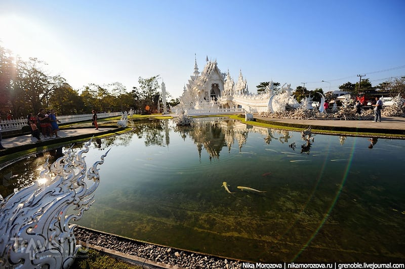 Белый храм Ват Ронг Кхун (Wat Rong Khun) / Фото из Таиланда