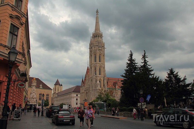 Чумная колонна  и храм Матьяша / Фото из Венгрии