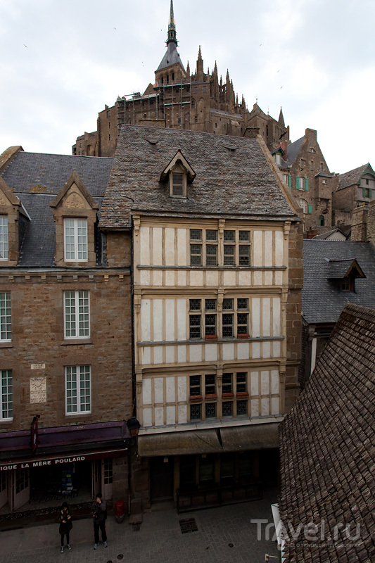 Аббатство Мон-Сен-Мишель - шедевр средневековой архитектуры / Фото из Франции