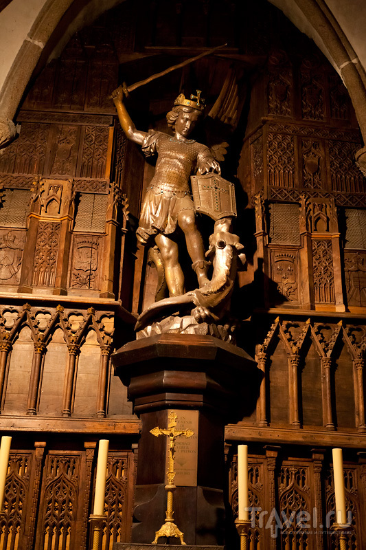 Аббатство Мон-Сен-Мишель - шедевр средневековой архитектуры / Фото из Франции