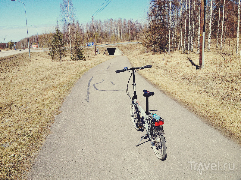 Первый опыт пересечения границы с Финляндией на велосипеде / Финляндия